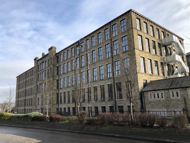 Image of Globe Mill building